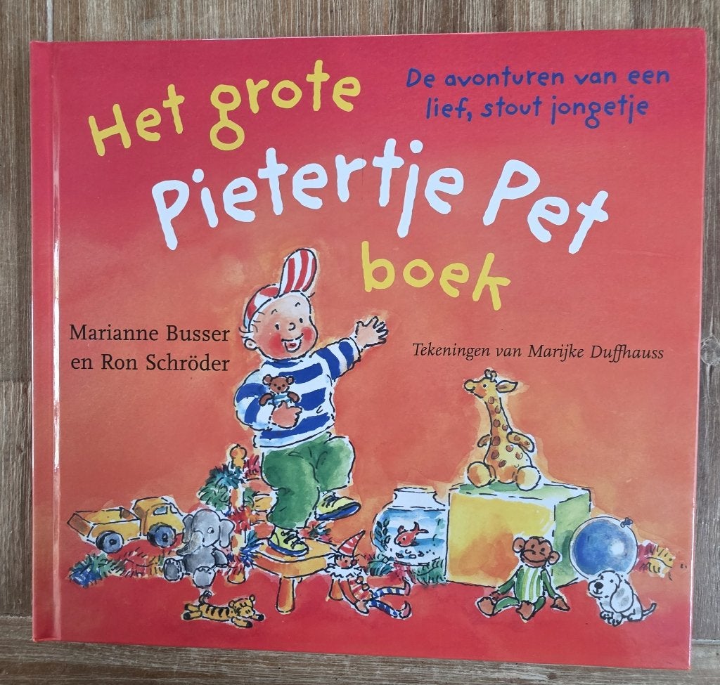 Het grote Pietertje Pet boek - Busser en Schroder, Ophalen of Verzenden, Zo goed als nieuw, Marianne Busser; Ron Schröder, 2 tot 3 jaar