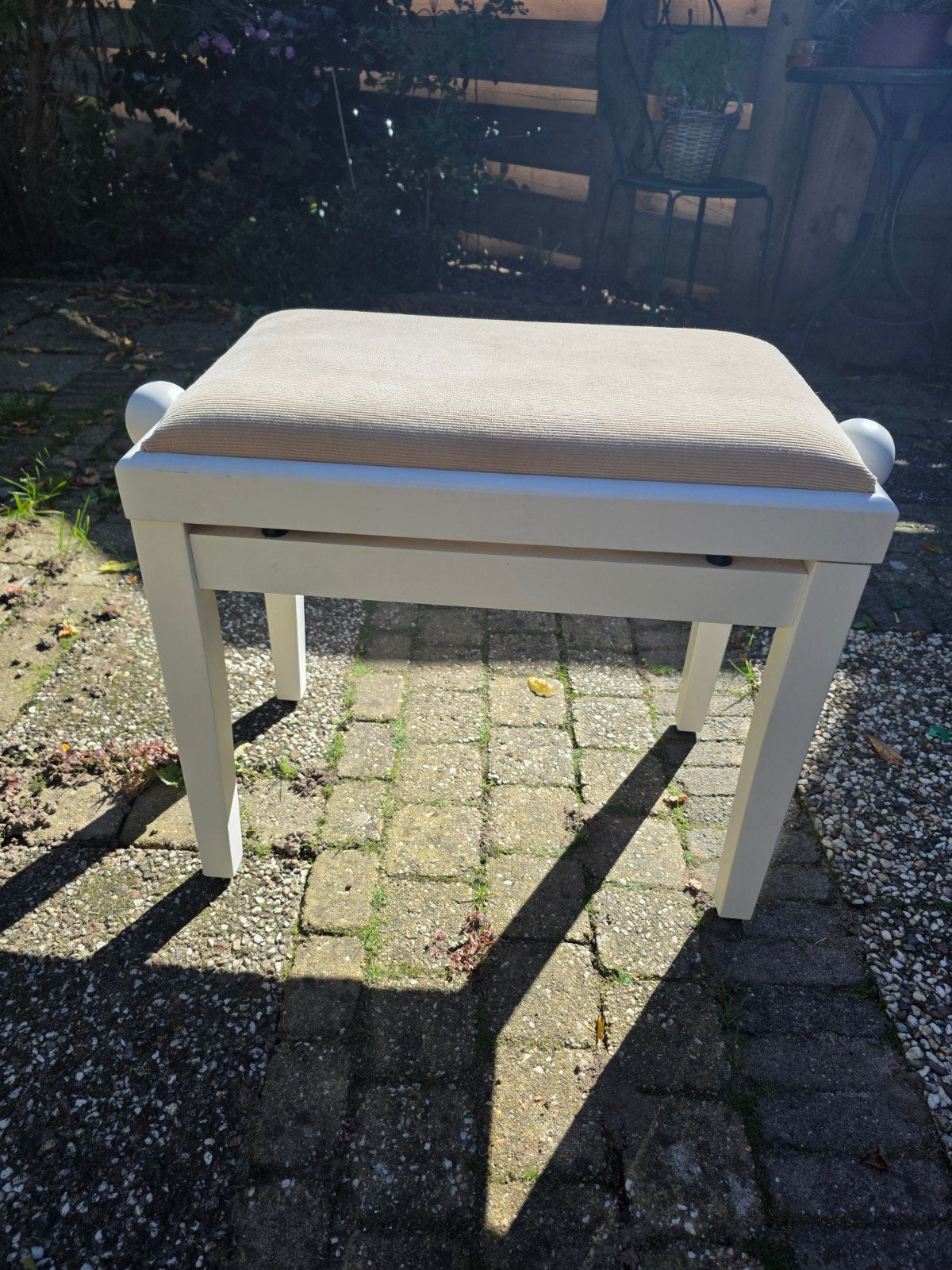 pianokruk, Ophalen, Gebruikt, Hout