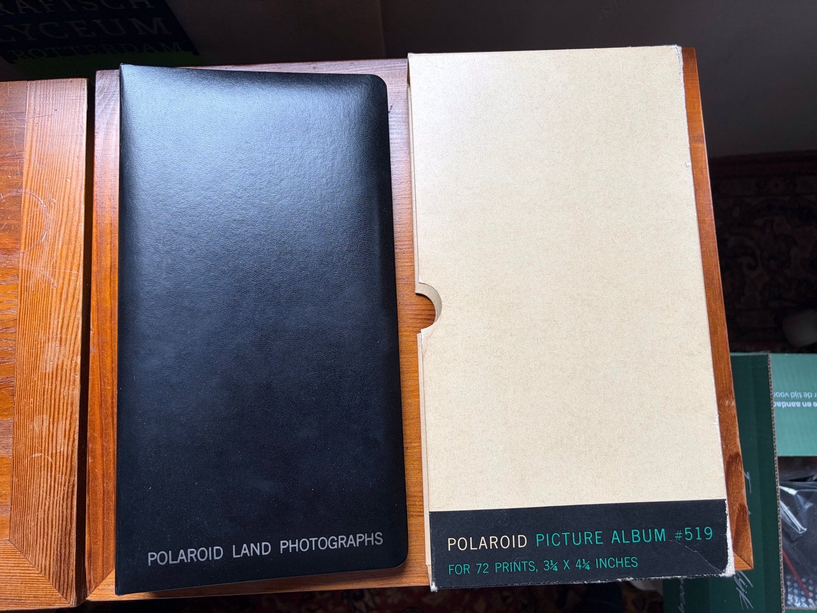 Vintage Polaroid Picture Album #519 voor Land Prints, Audio, Tv en Foto, Gebruikt, Overige merken, Zwart, Ophalen of Verzenden