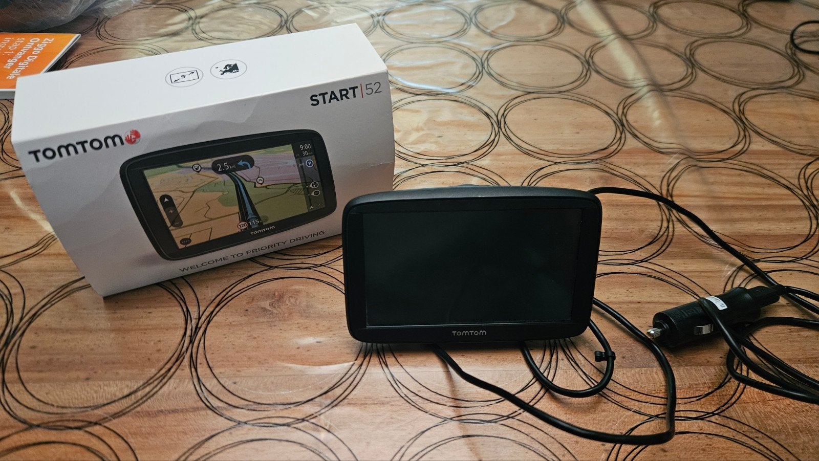 TomTom START 52 GPS Navigatiesysteem, Auto diversen, Ophalen of Verzenden, Zo goed als nieuw
