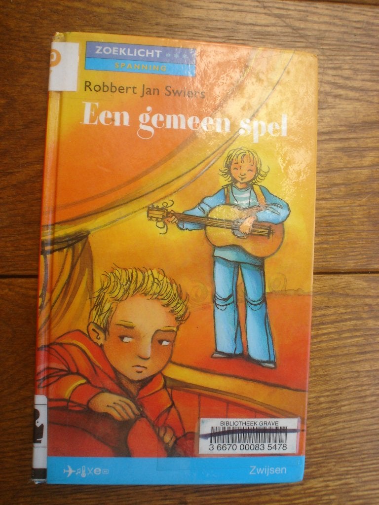 Robbert Jan Swiers, een gemeen spel, Gelezen, Fictie algemeen, Verzenden, Robbert Jan Swiers