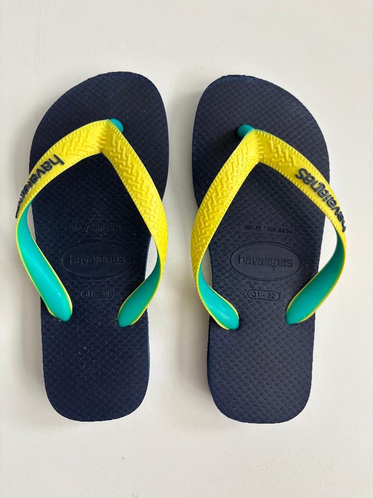 Toffe Havaianas! Slippers Maat: 31- 32 Perfect zonnige dagen, Havaianas! Slippers, Schoenen, Ophalen of Verzenden, Zo goed als nieuw