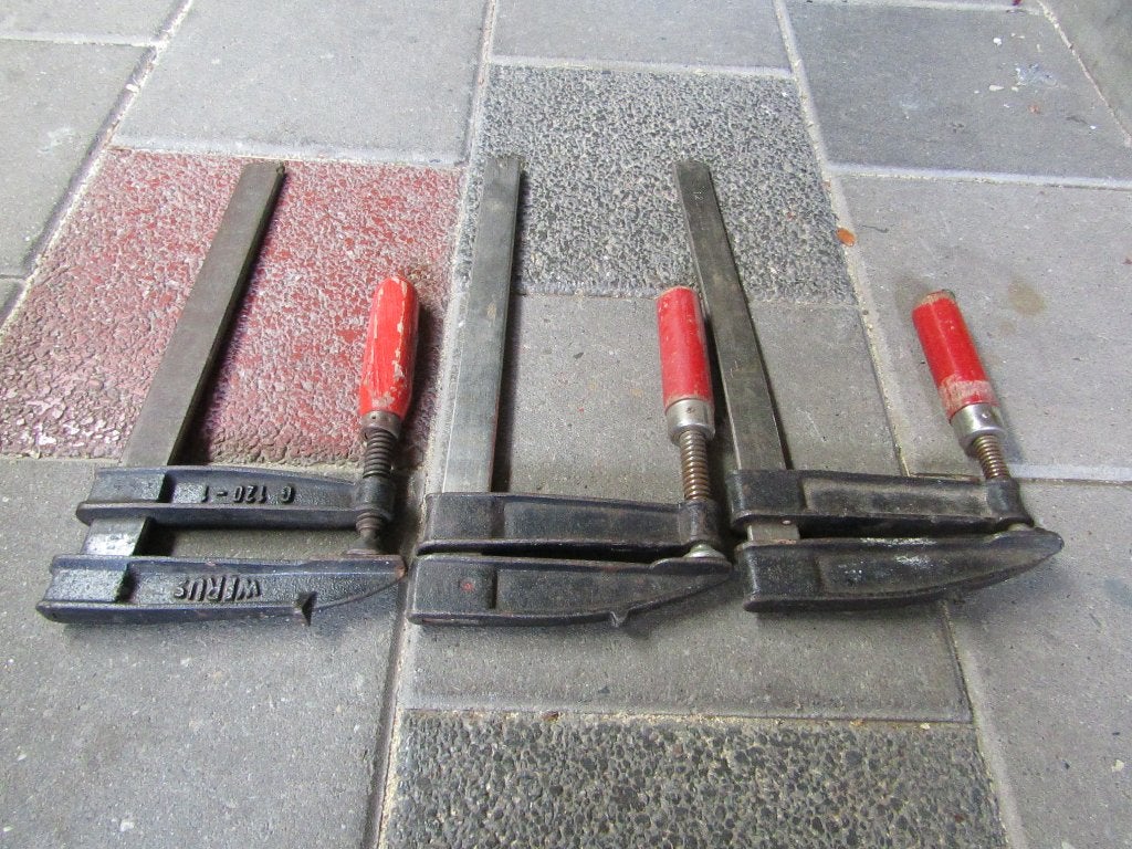 Lijmtangen 3 stuks., Ophalen of Verzenden, Gebruikt, Overige typen