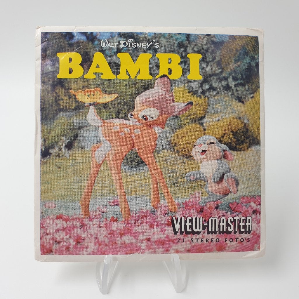 Bambi viewmaster, Ophalen of Verzenden, Gebruikt