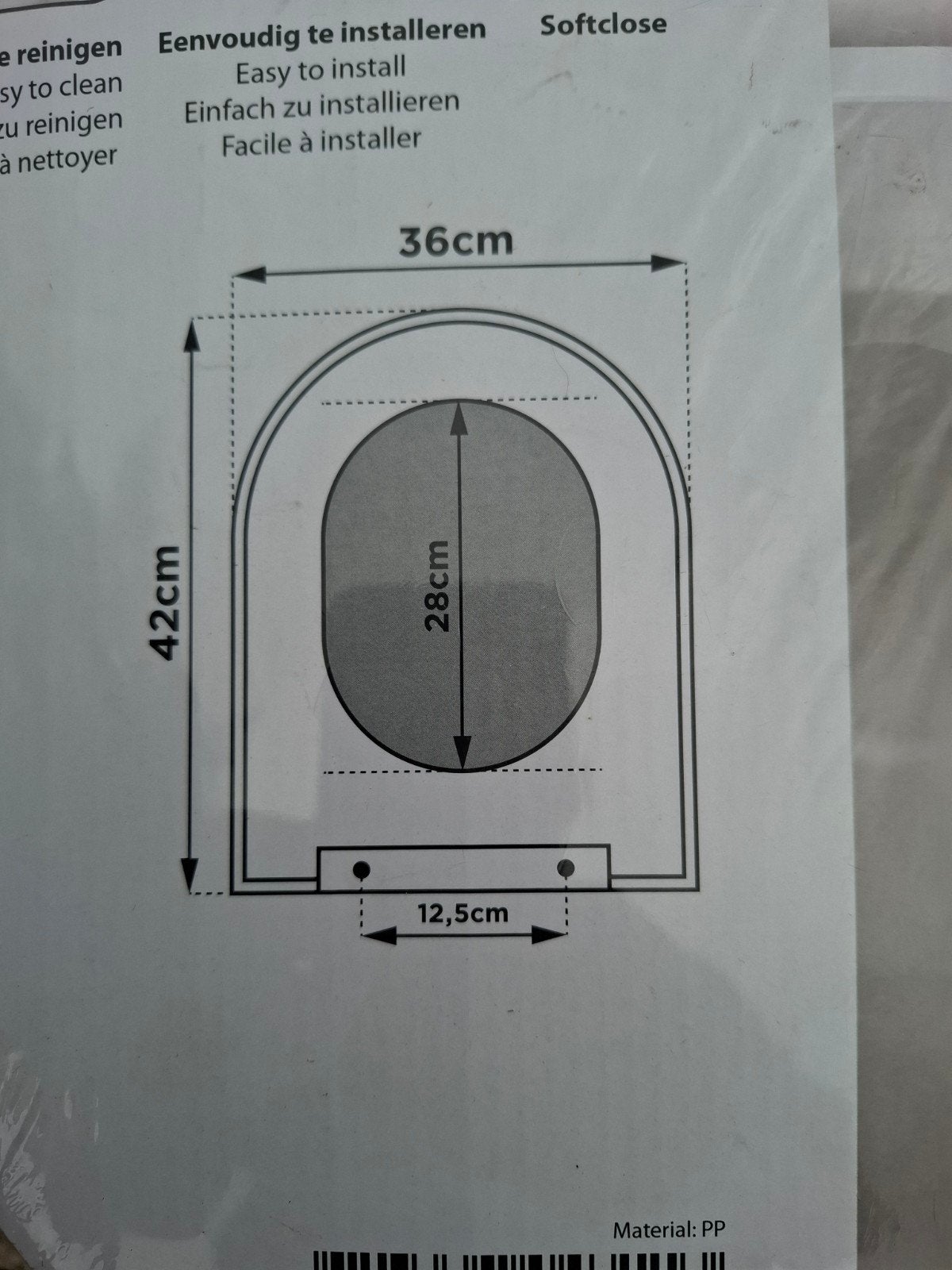 Nieuw !! Softclose Toiletbril, Ophalen of Verzenden, Nieuw, Toilet