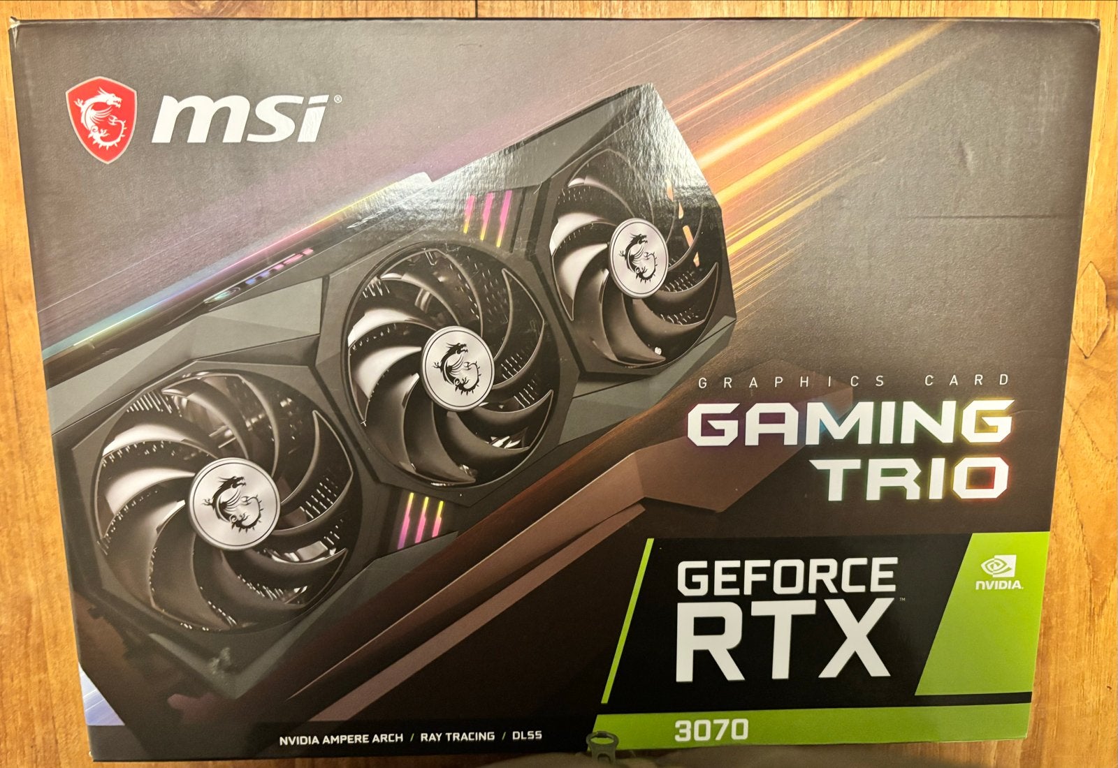 MSI GeForce RTX 3070 Gaming Trio - Zo goed als nieuw, Computers en Software, HDMI, GDDR6, PCI-Express 4, Ophalen of Verzenden