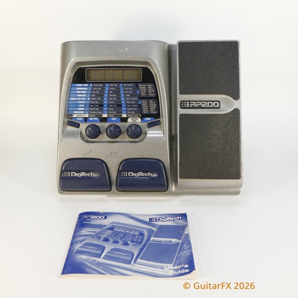 Digitech RP200 Multi-Effect (incl. handleiding), Gebruikt, -, -, Ophalen of Verzenden
