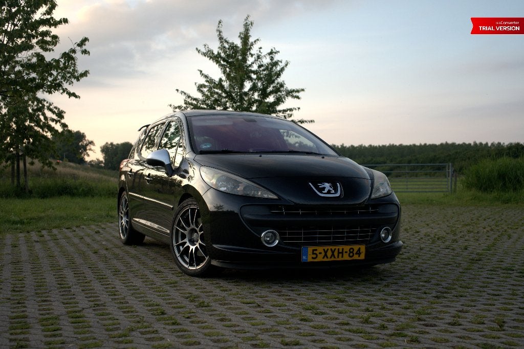 Peugeot 207 1.6 THP 16V 128KW SW RC 2008 Zwart, Voorwielaandrijving, 1328 kg, Zwart, 4 cilinders