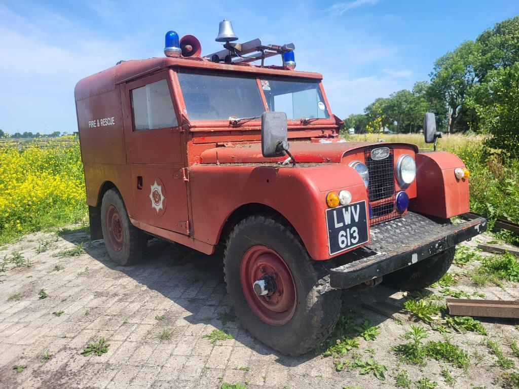 Land Rover Serie 1 – 80 inch – 1955, Auto's, Land Rover, 4 cilinders, Handgeschakeld, Vierwielaandrijving, Particulier