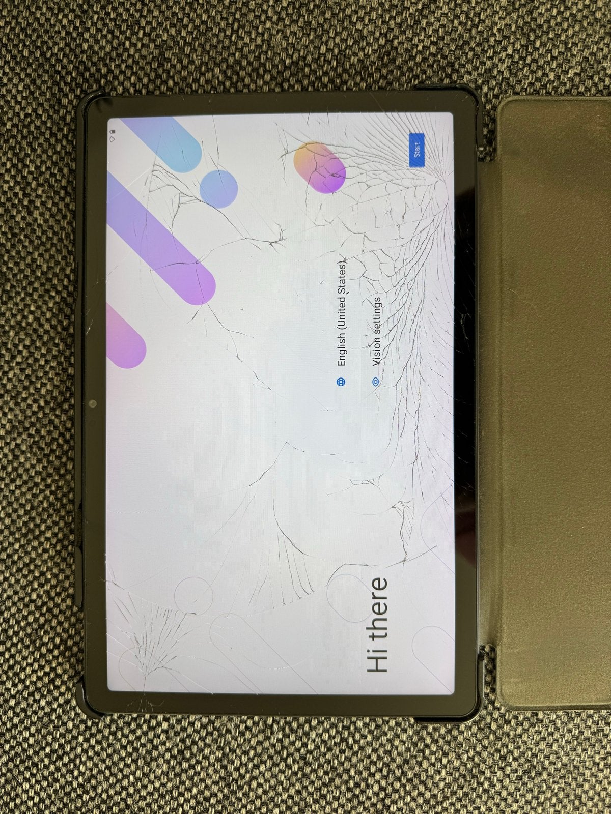 Lenovo Tab M10 Plus 3e gen TB125FU - Scherm gebarsten