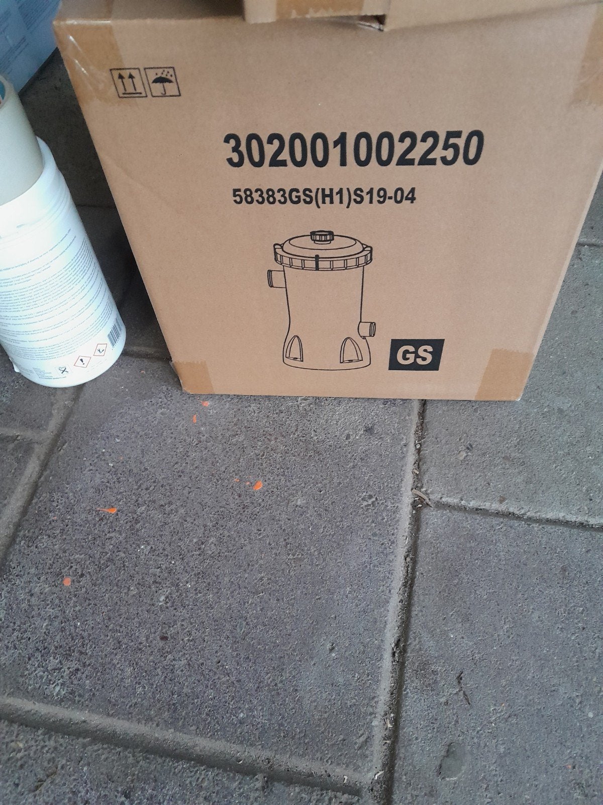 Zwembadfilter/pomp Nieuw in doos.+ slang Bestway, Ophalen, Nieuw