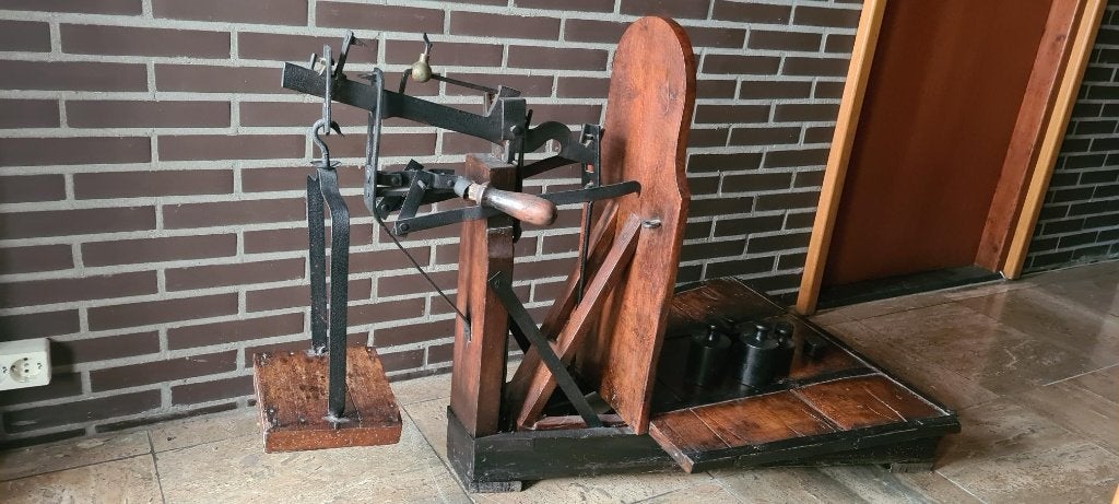 Heel mooie oude bascule, Antiek en Kunst, Ophalen