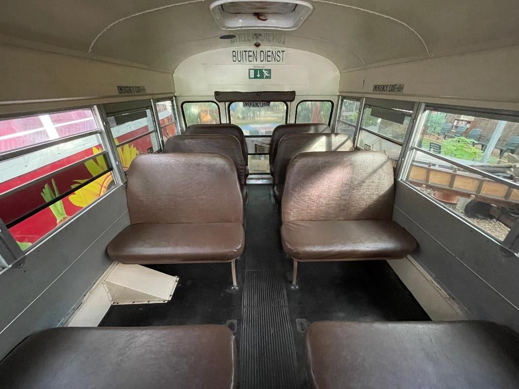 Schoolbus bankjes, Ophalen, Gebruikt, Amerikaanse onderdelen