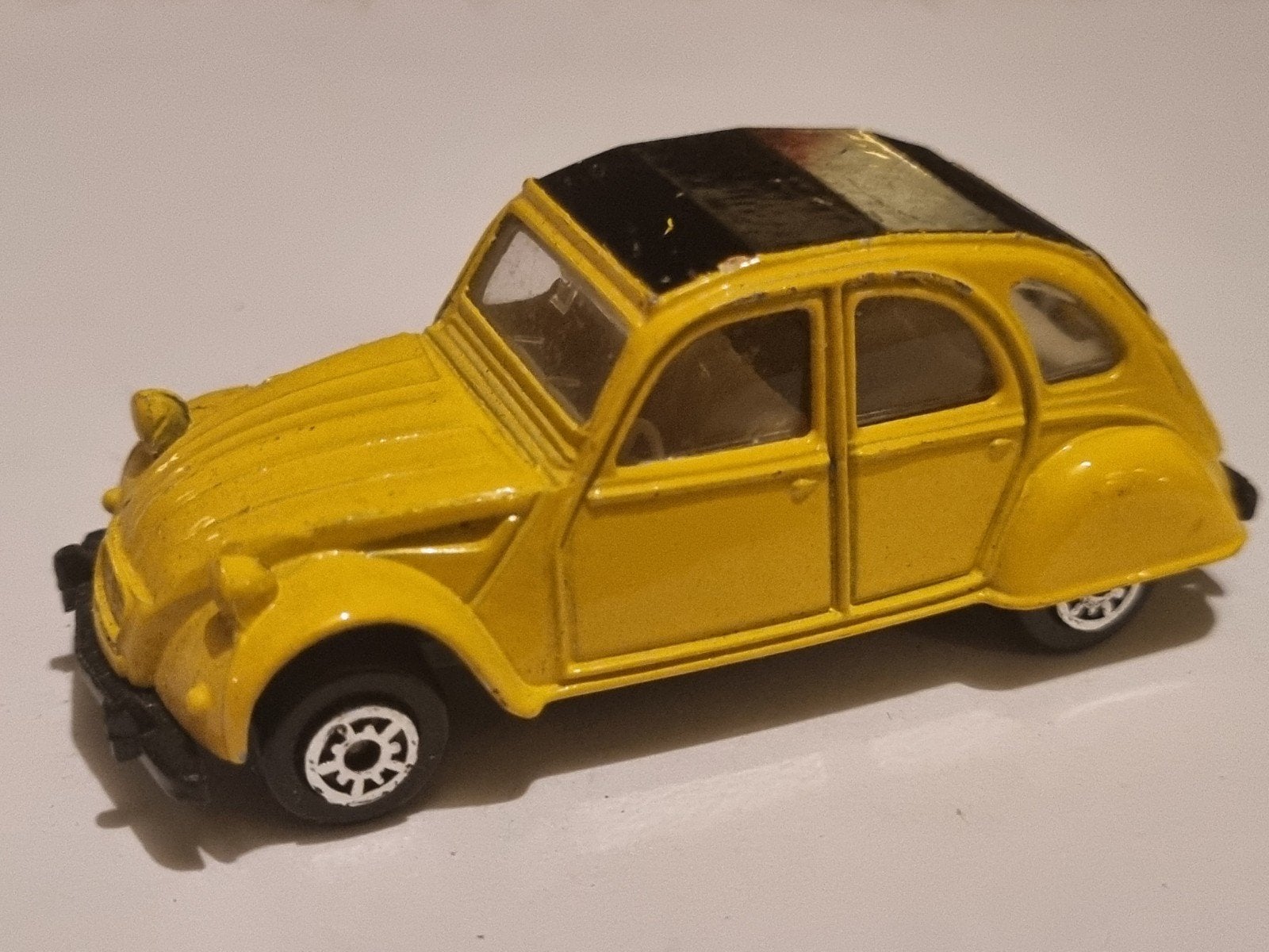 Citroën 2CV  Geel - Vintage Model, Ophalen of Verzenden, Gebruikt, Auto