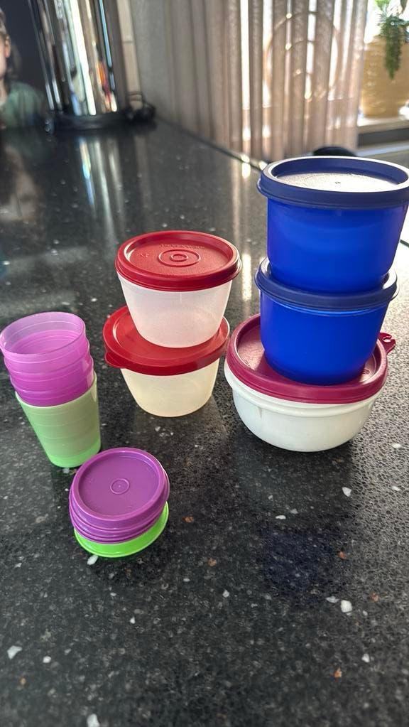 Diverse babyvoeding bewaar bakjes., Ophalen of Verzenden, Zo goed als nieuw, Overige typen