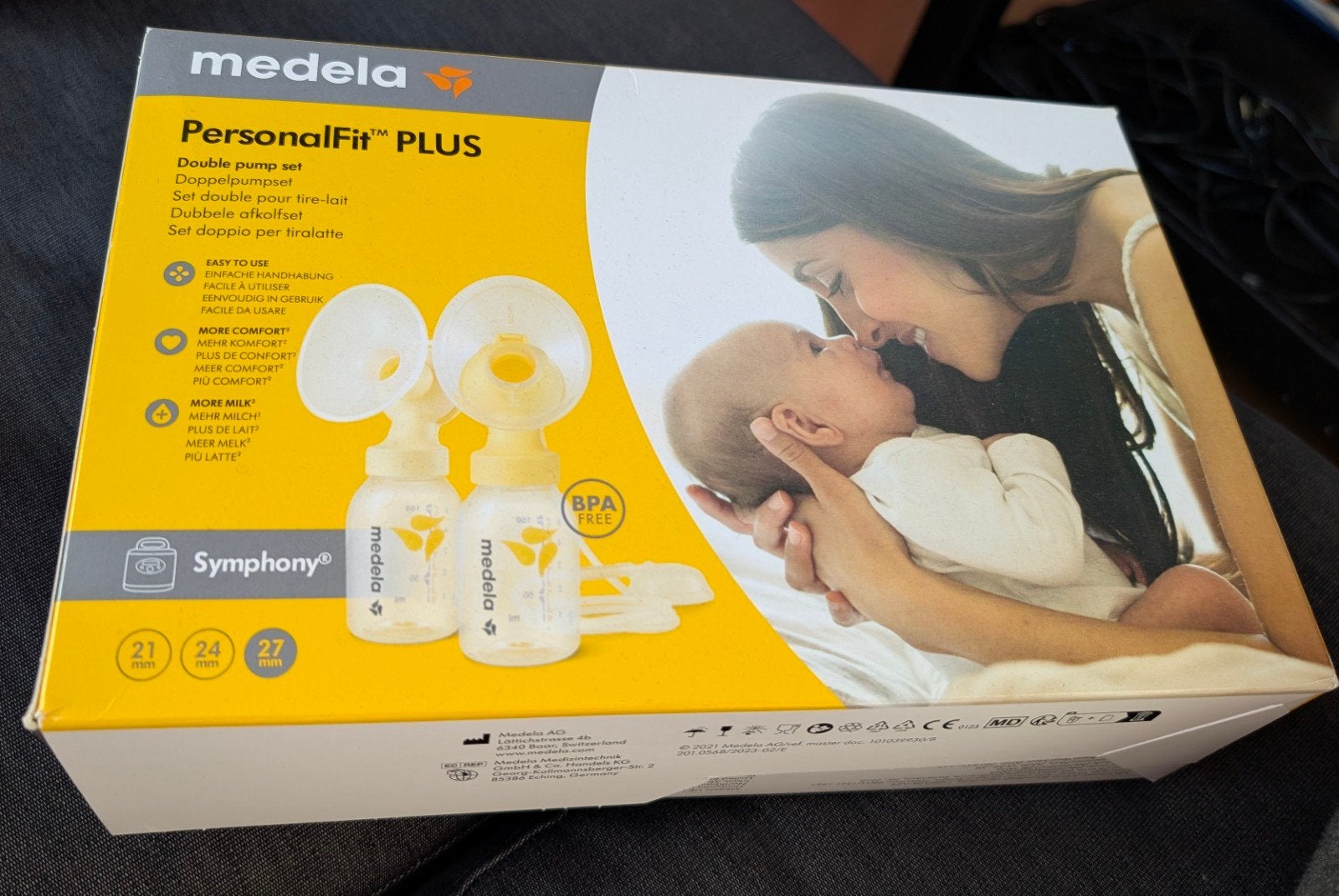Medela PersonalFit Plus Dubbele Afkolfset, Ophalen