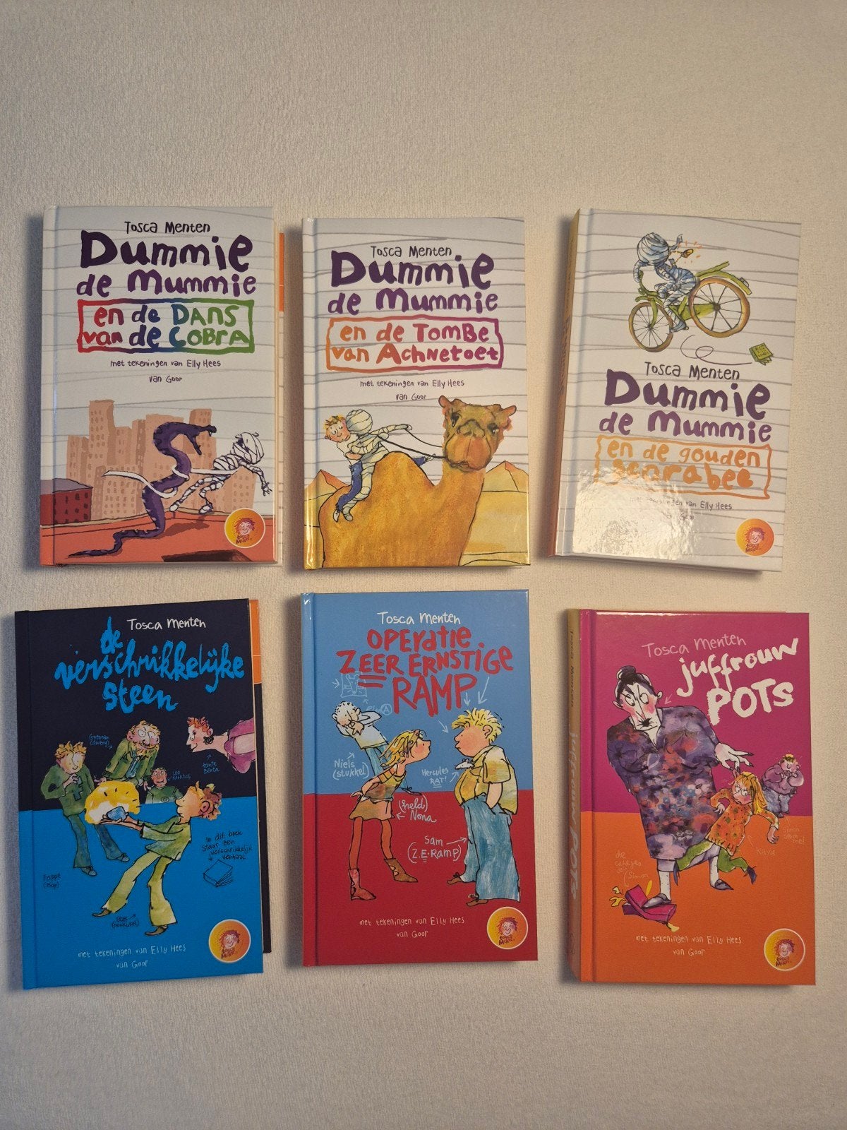 Complete jeugdboeken serie Tosca Menten, Ophalen of Verzenden, Nieuw, Fictie