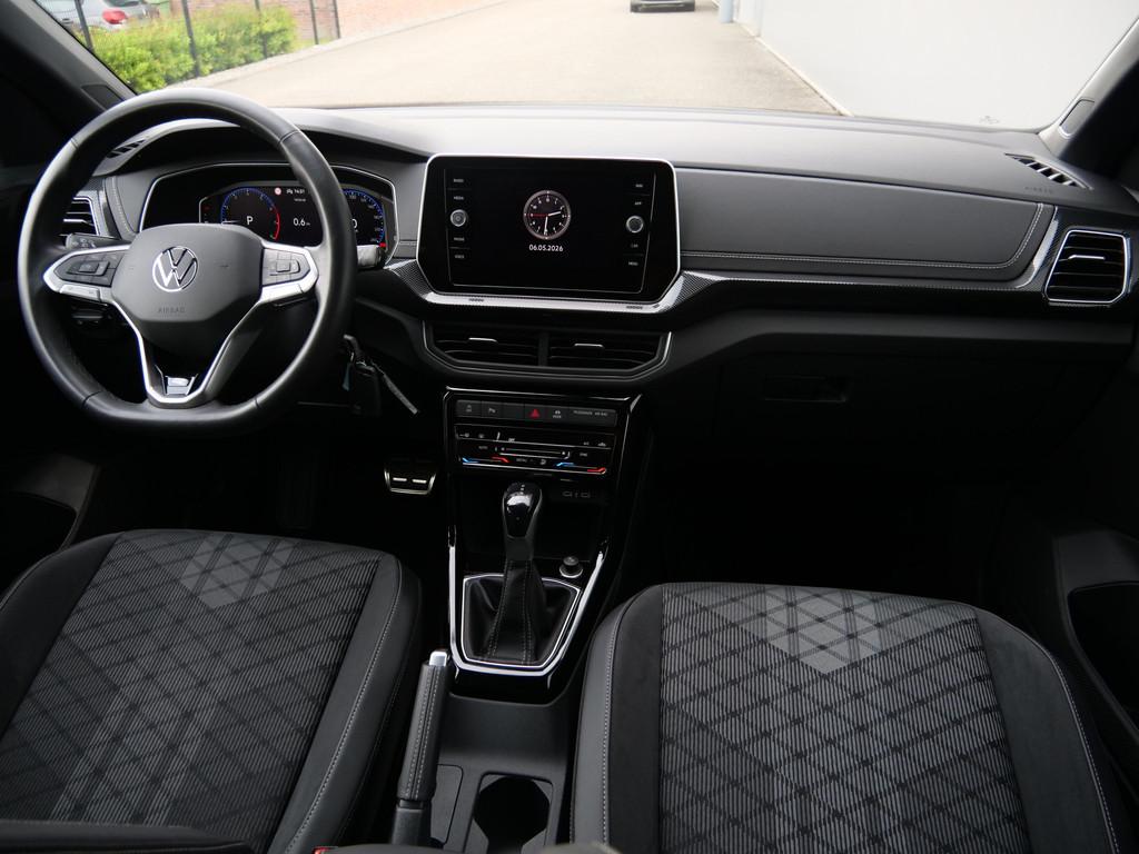 Volkswagen T-Cross 1.0 TSI R-Line 116 Pk Automaat Apple Carp, T-Cross, Gebruikt, LED verlichting, Wit