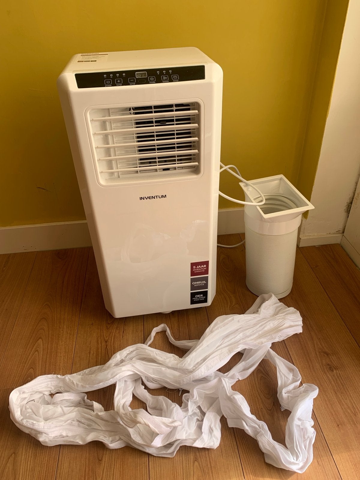 Inventum AC701 3-in-1 Mobiele Airco - Koelen, Ontvochtigen,, Witgoed en Apparatuur, Minder dan 60 m³, 3 snelheden of meer, Ophalen of Verzenden