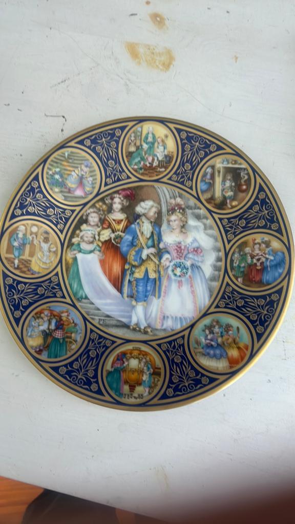 Franklin Porselein Assepoester Bord - Pauline Garon, Antiek en Kunst, Ophalen of Verzenden
