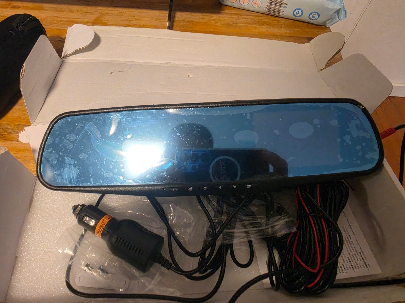 Auto Achteruitkijkspiegel Dashcam met Camera, Ophalen of Verzenden, Nieuw