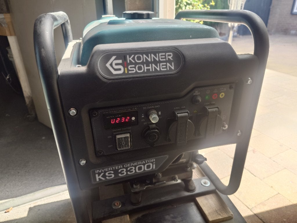 KS 3300i 3kw inverter generator aggregaat, Ophalen, Zo goed als nieuw