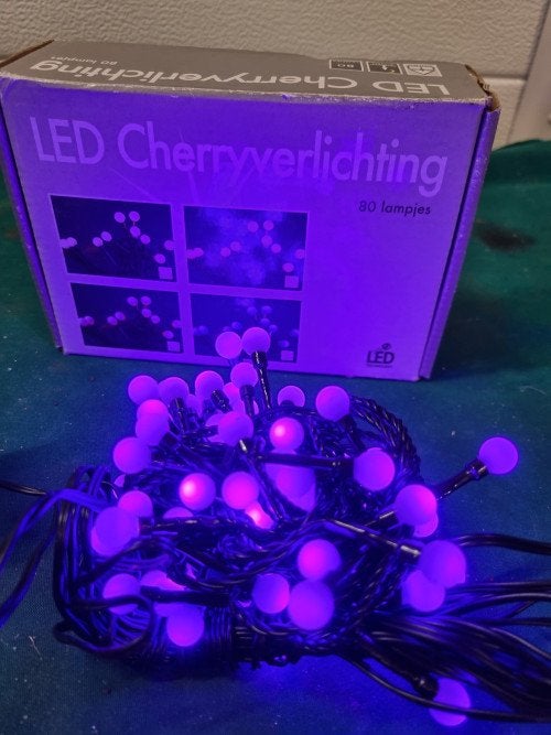 cherry verlichting led 80 lampjes nieuw [b243],, Ophalen of Verzenden, 'T Olde Gre-j, Info@toldegrej.nl, Endepoelstraat 20f Didam