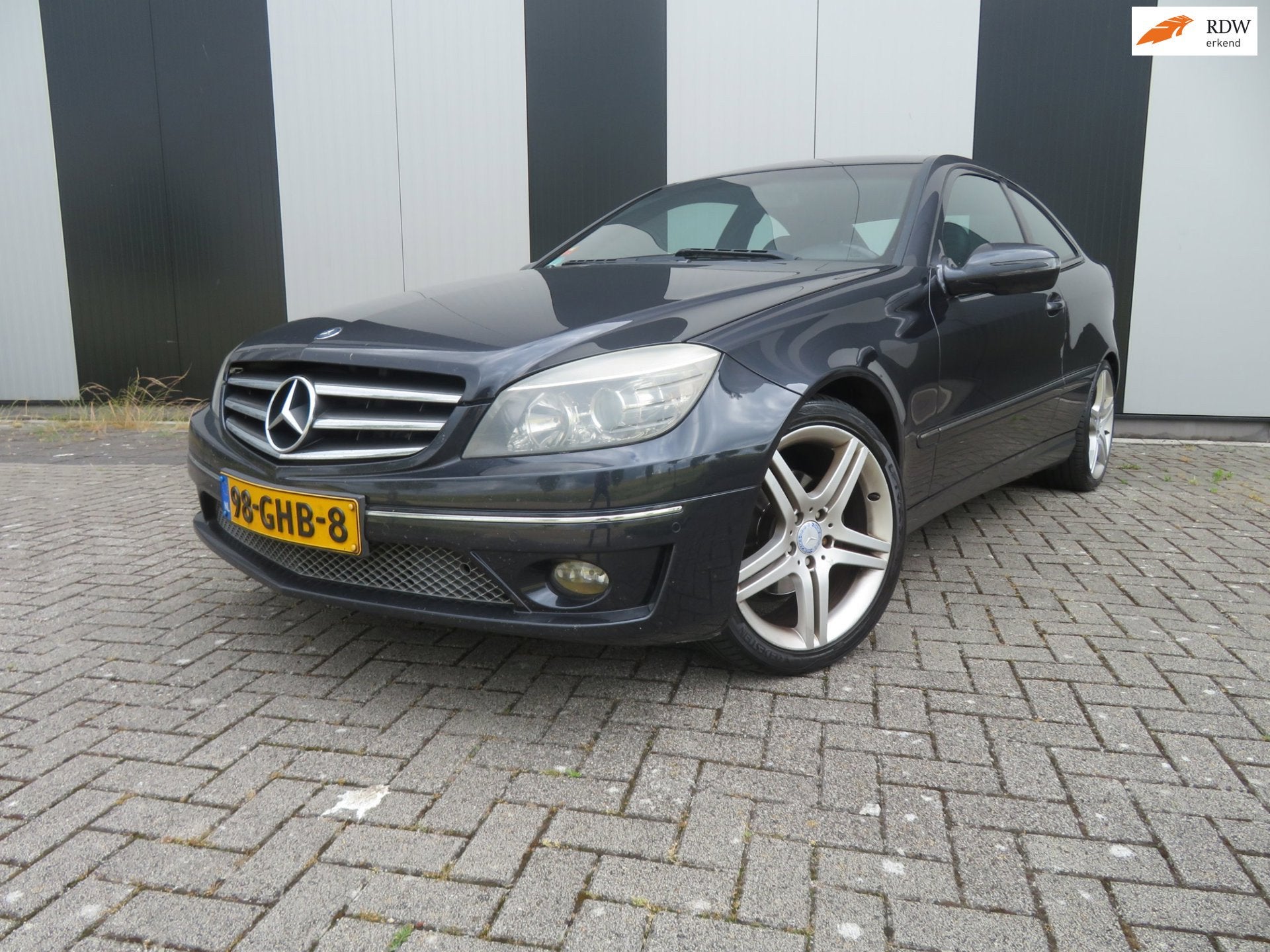 Mercedes-Benz CLC-klasse 180 K. Prestige, Auto's, Achterwielaandrijving, Gebruikt, Zwart, Origineel Nederlands