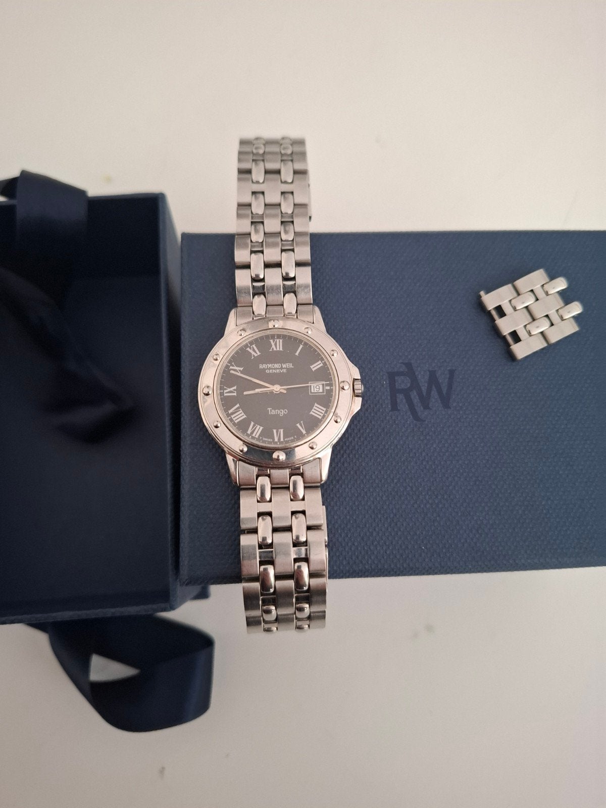 remond weil tango Orgineel swiss made, Ophalen of Verzenden, Zo goed als nieuw, Staal, Overige merken