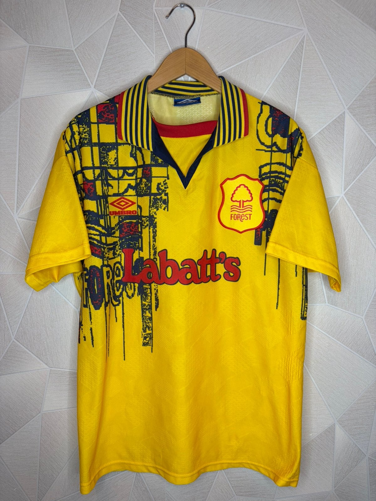 Nottingham Forest Uit 1995/1997, Shirt, ., Maat L, Ophalen of Verzenden