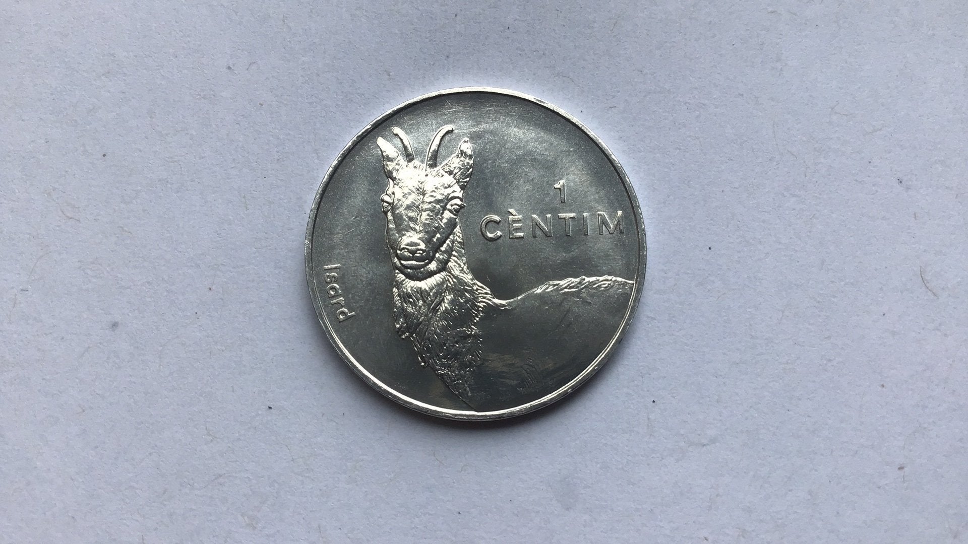 Andorra 1 centim 2002., Ophalen of Verzenden, Overige landen