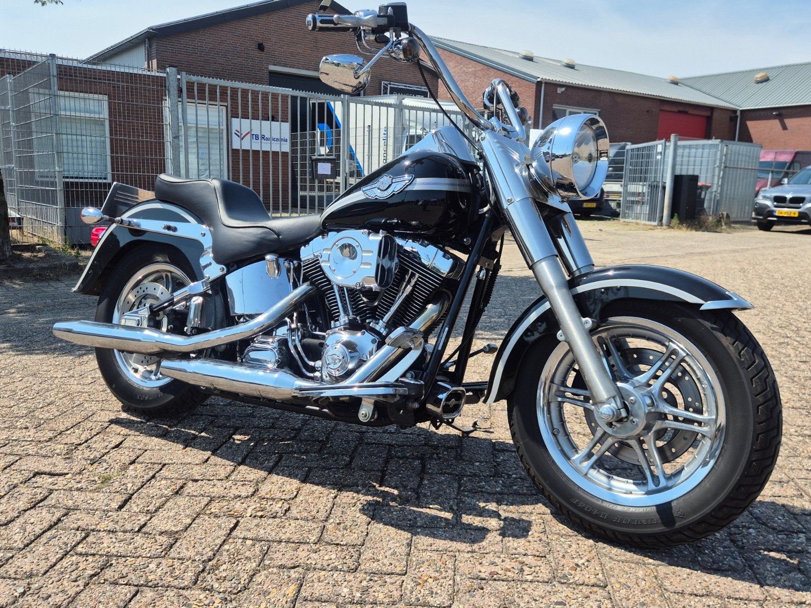 Harley davidson fatboy anniversary, Motoren, Motoren | Harley-Davidson, 2 cilinders, Chopper, Particulier