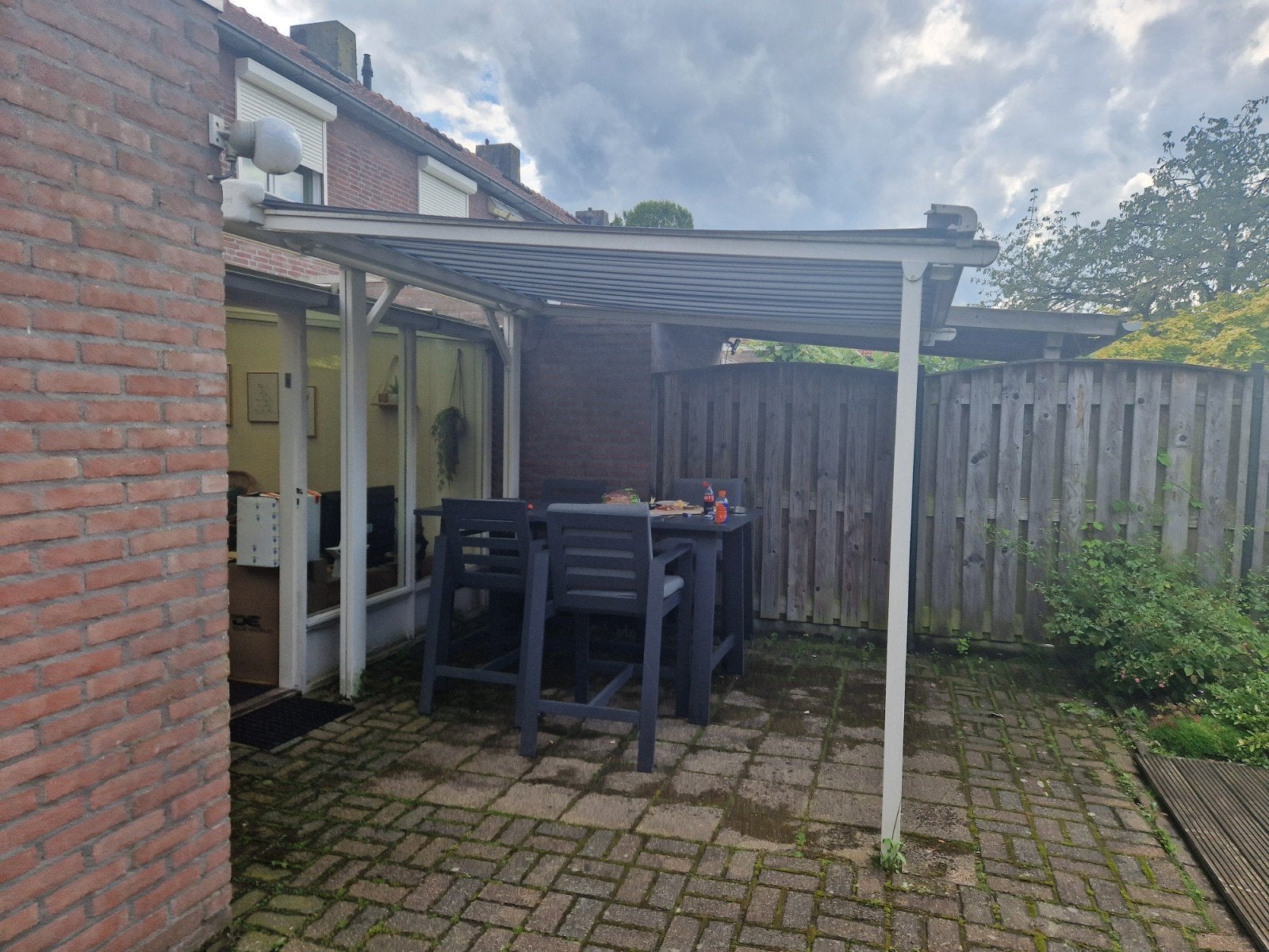 Stobag pergolino 3x3m, Tuin en Terras, Ophalen, Elektrisch, Zo goed als nieuw, 250 cm tot 450 cm