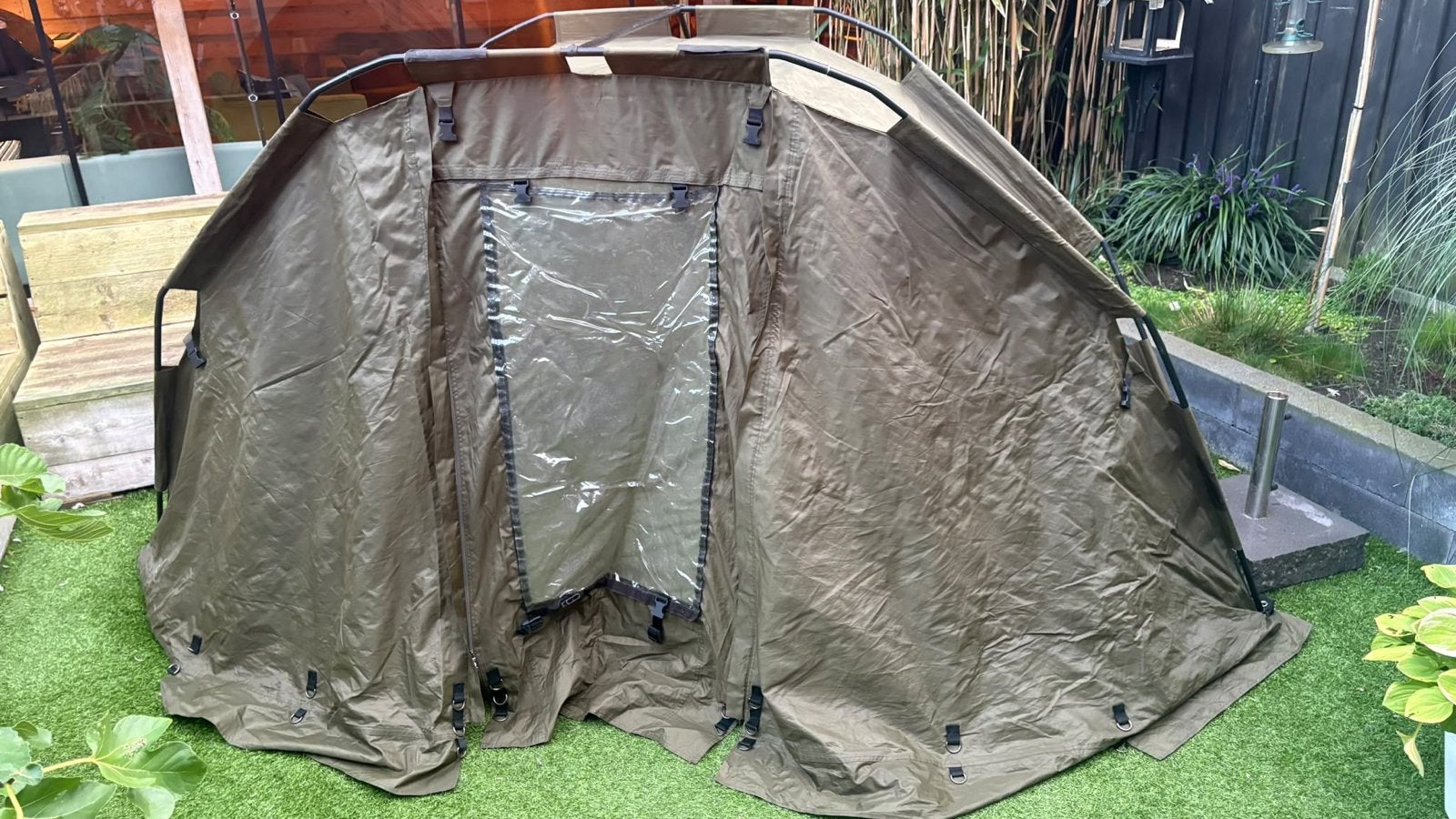 JRC Contact Bivvy met grondzeil - Zo goed als nieuw, Ophalen of Verzenden, Gebruikt