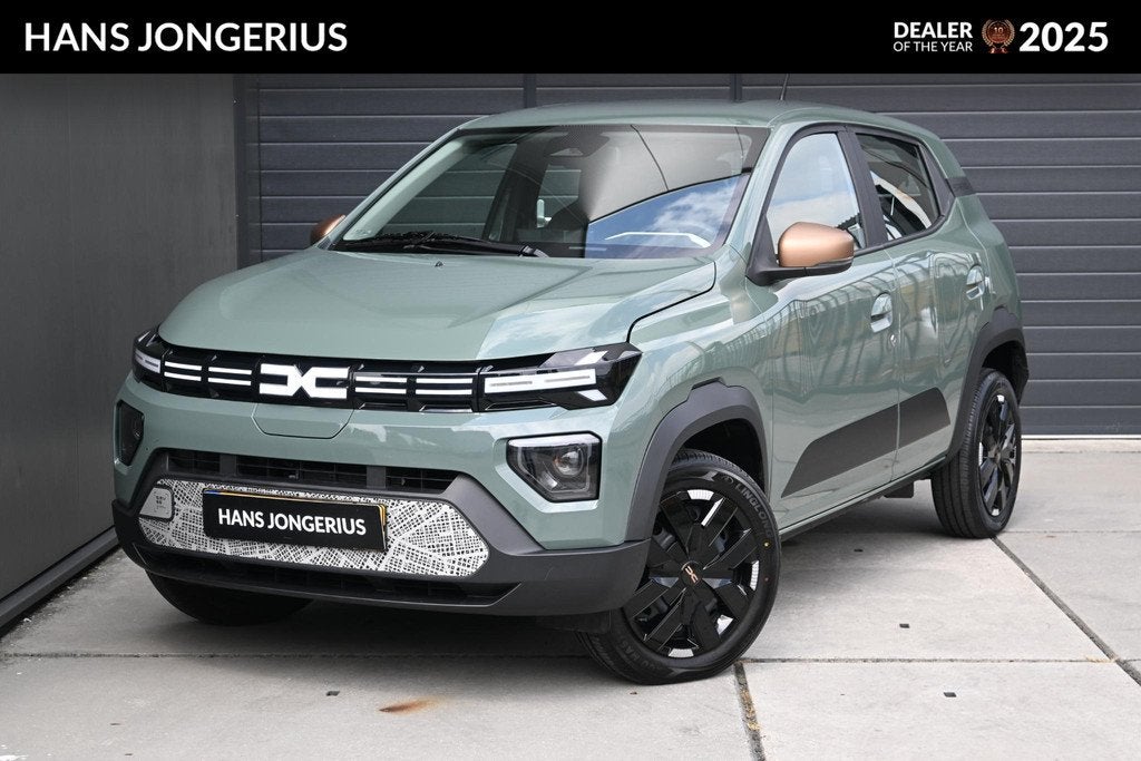 Dacia Spring Extreme 65 26.8 kWh | CAMERA | NAVI | CRUISE CO, Auto's, Dacia, Gebruikt, 4 stoelen, Leder en Stof, Origineel Nederlands