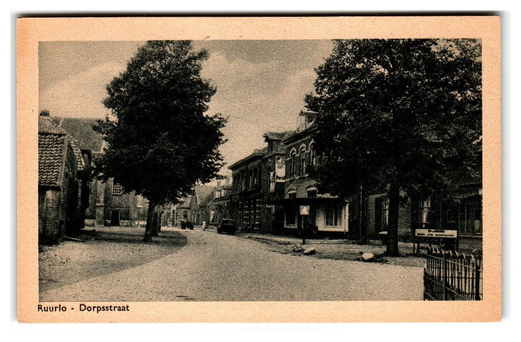 Ruurlo, Dorpsstraat, Verzenden, 1920 tot 1940, Ongelopen, Gelderland