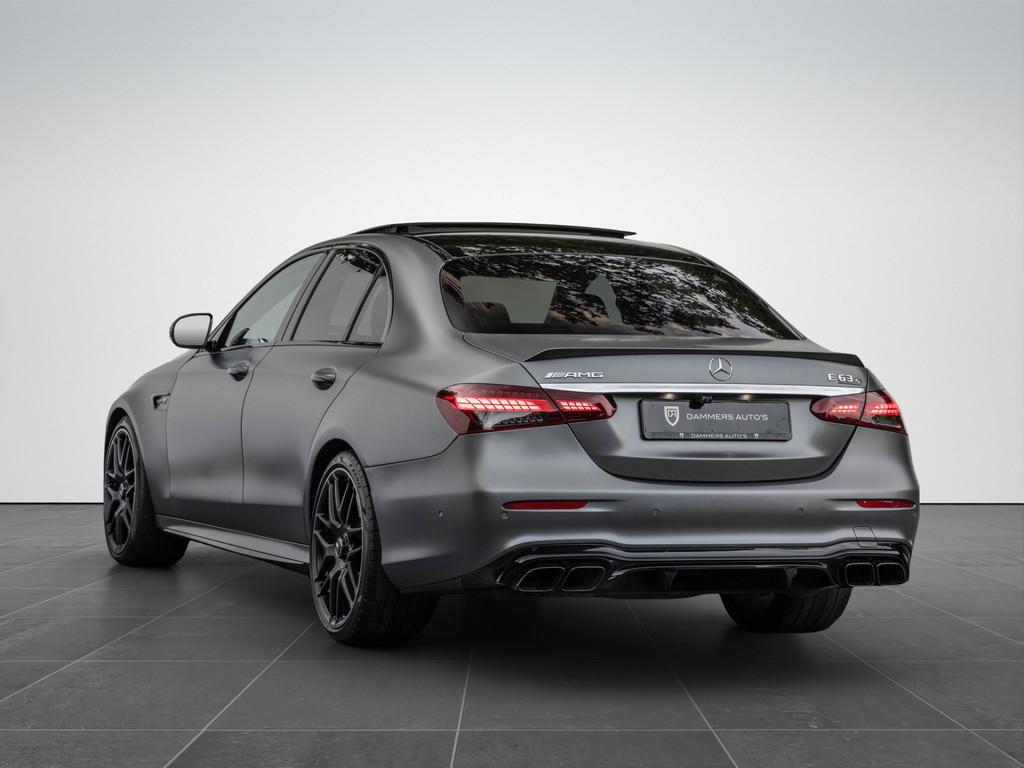 Mercedes-Benz E-Klasse AMG 63 S 4MATIC+ 612pk Pano Burmester, Automaat, Gebruikt, 120 €/maand, Leder