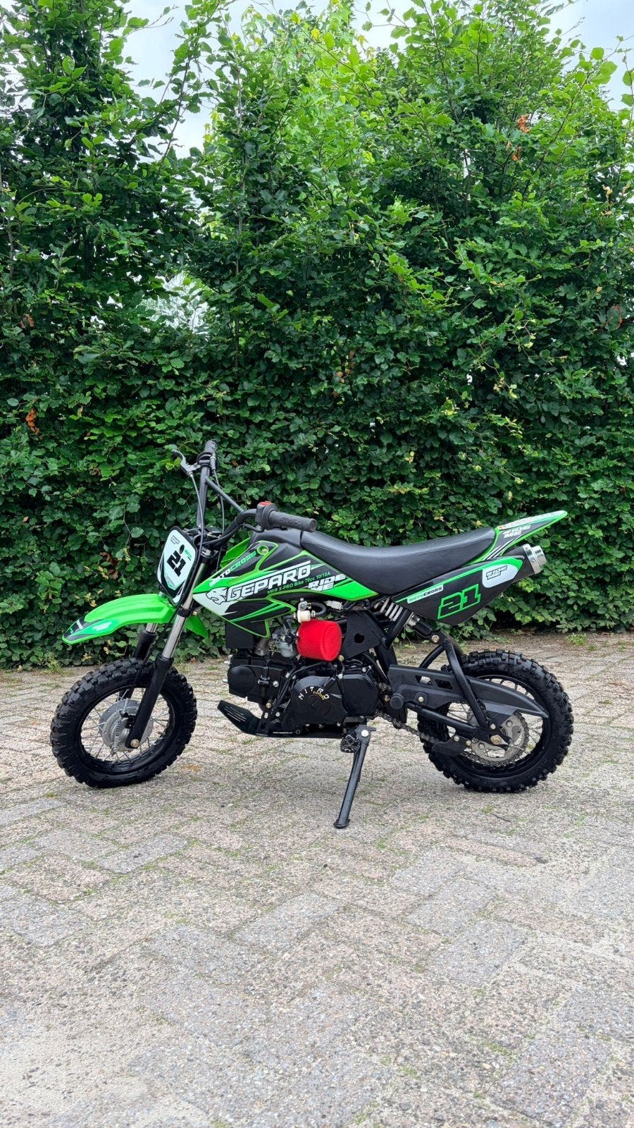 Gepard 90cc groen, Ophalen, 90 cc, Overige typen, Gepard