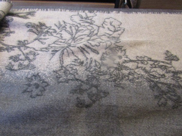G797 Omslagdoek nieuw stola grijs wollig, Verzenden, Nieuw, Maat 38/40 (M), Handschoenen