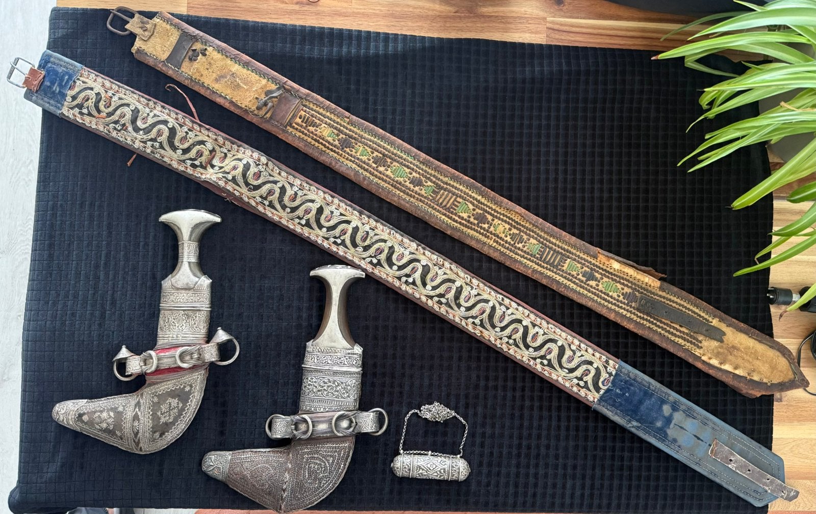 Zilvere Jemenitische jambiya’s | dolk yemen, Antiek en Kunst, Ophalen of Verzenden, Zilver