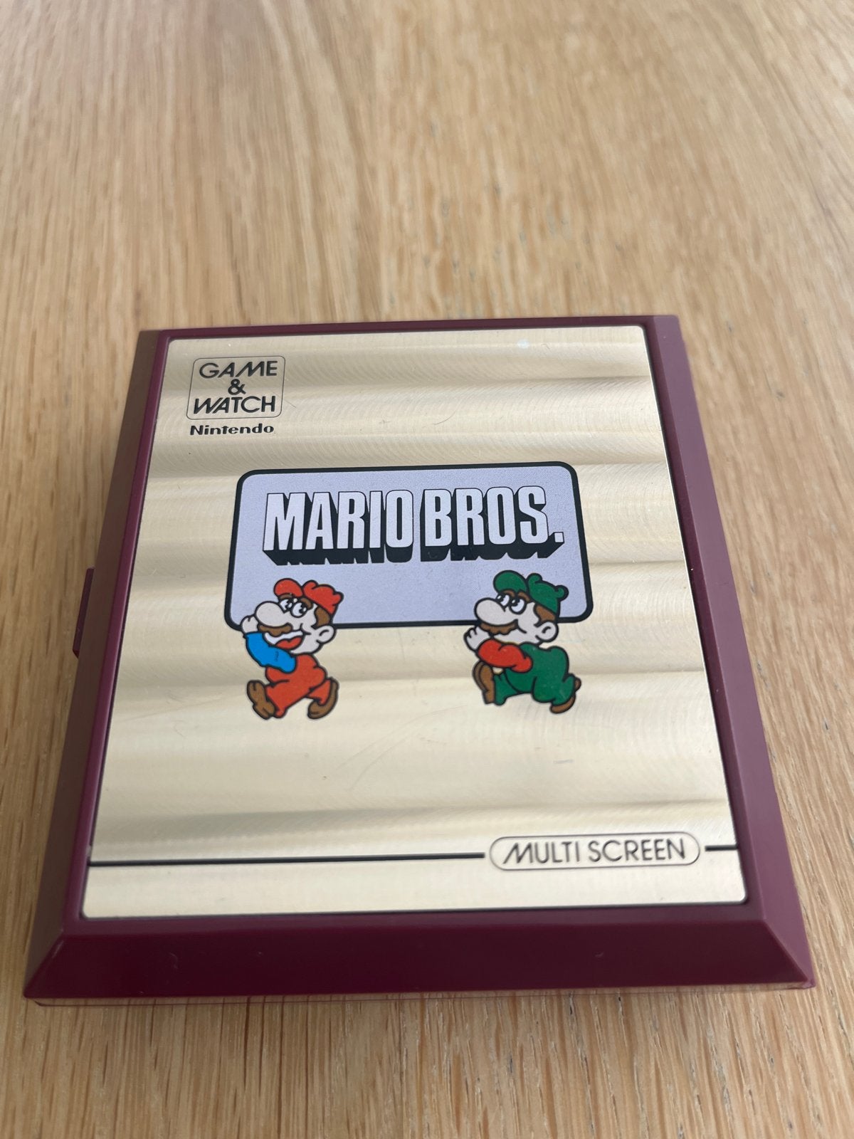 Nintendo Game & Watch Mario Bros. Multi Screen (1983), Spelcomputers en Games, Spelcomputers | Overige, Ophalen of Verzenden, Nintendo