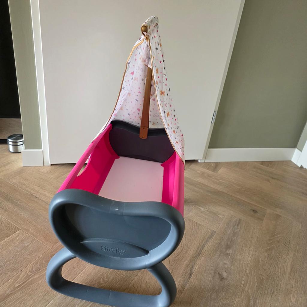 Smoby poppenbedje, Ophalen, Gebruikt, Babypop