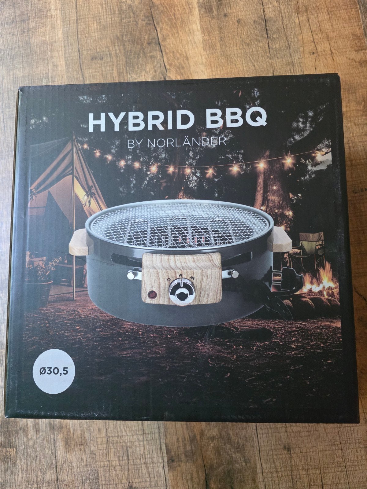 Nieuwe Hybride Tafel BBQ (Elektrisch & Houtskool), Ophalen of Verzenden