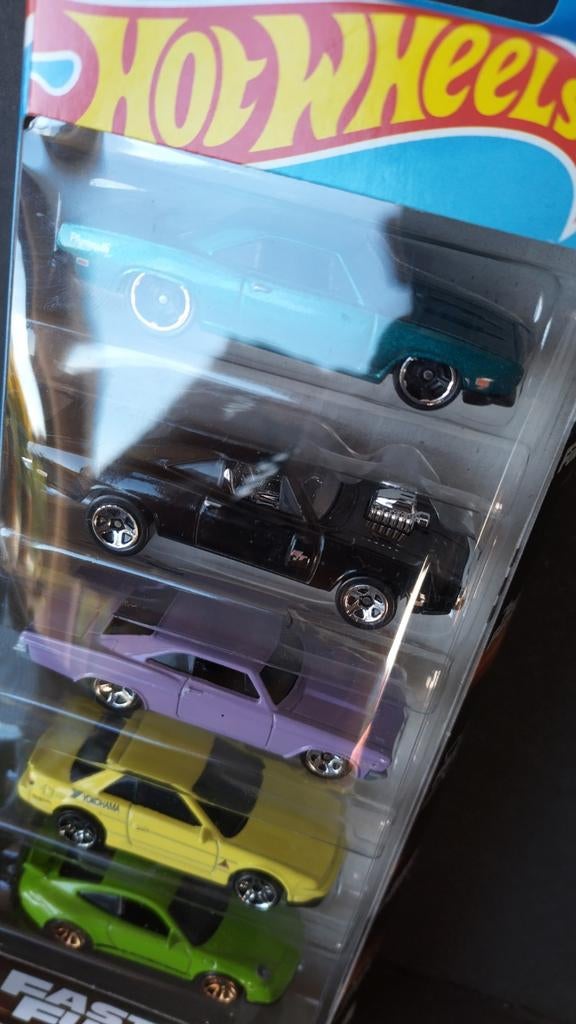 Porsche 911 Dodge Nissan 1:64 Hotwheels Fast Furious Pol, 1186 MJ 1 NL, Auto, Nieuw, Ophalen of Verzenden