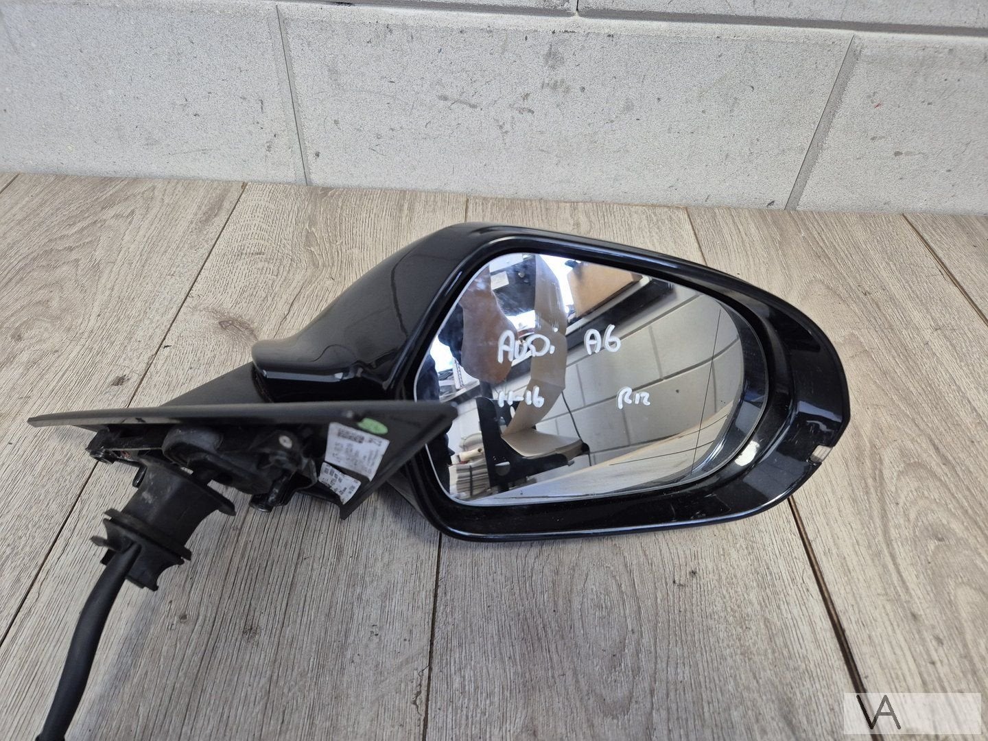 Spiegel rechts van Audi A6 c7 2011 - 2018 12 draden €125, Auto-onderdelen, Gebruikt, -, -, -