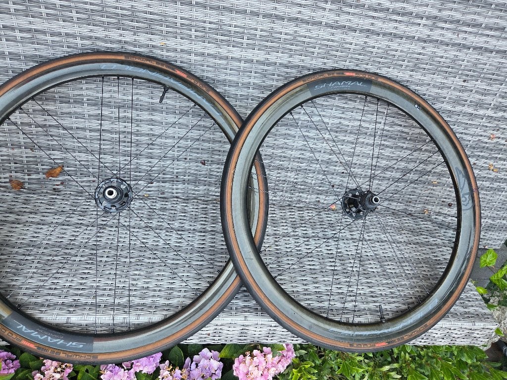 Campagnolo Shamal C21 Carbon wielset racefiets gravel, Wiel, Campagnolo, Ophalen of Verzenden, Zo goed als nieuw