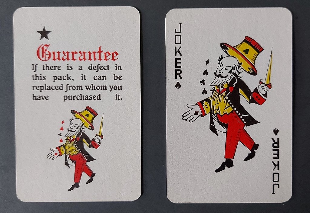 speelkaarten jokers #26, Verzenden, Zo goed als nieuw, Joker(s)