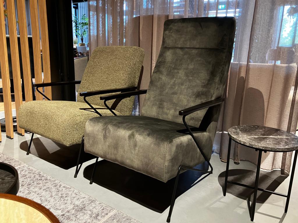 fauteuil nieuw 2 stuks, Huis en Inrichting, Fauteuils, Nieuw, Metaal, 50 tot 75 cm, 75 tot 100 cm, Ophalen