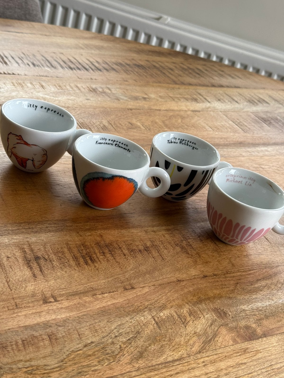 Diverse Illy Art Collection IPA Italy, Ophalen, Zo goed als nieuw, Porselein, Kop en/of schotel