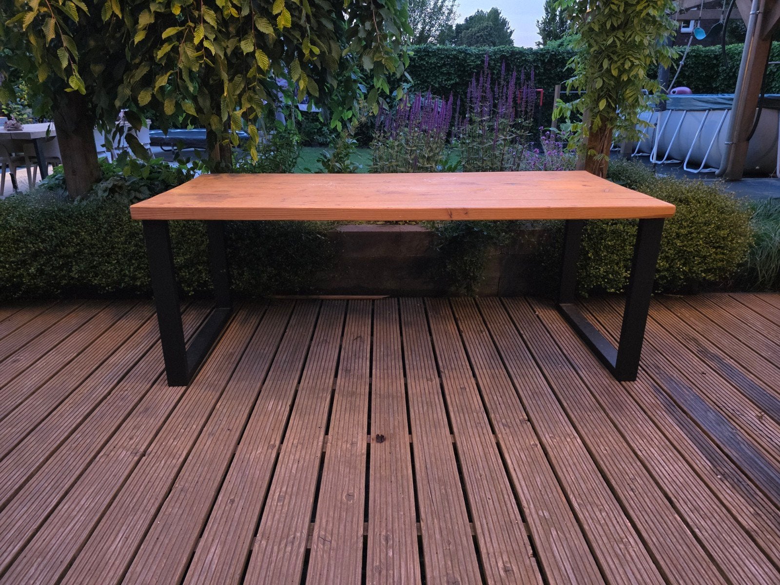 Te koop: douglas buiten tafel, Ophalen, Hout